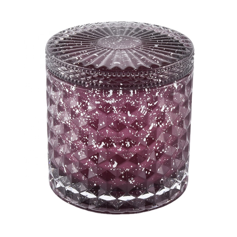 glass jars with lids for candles