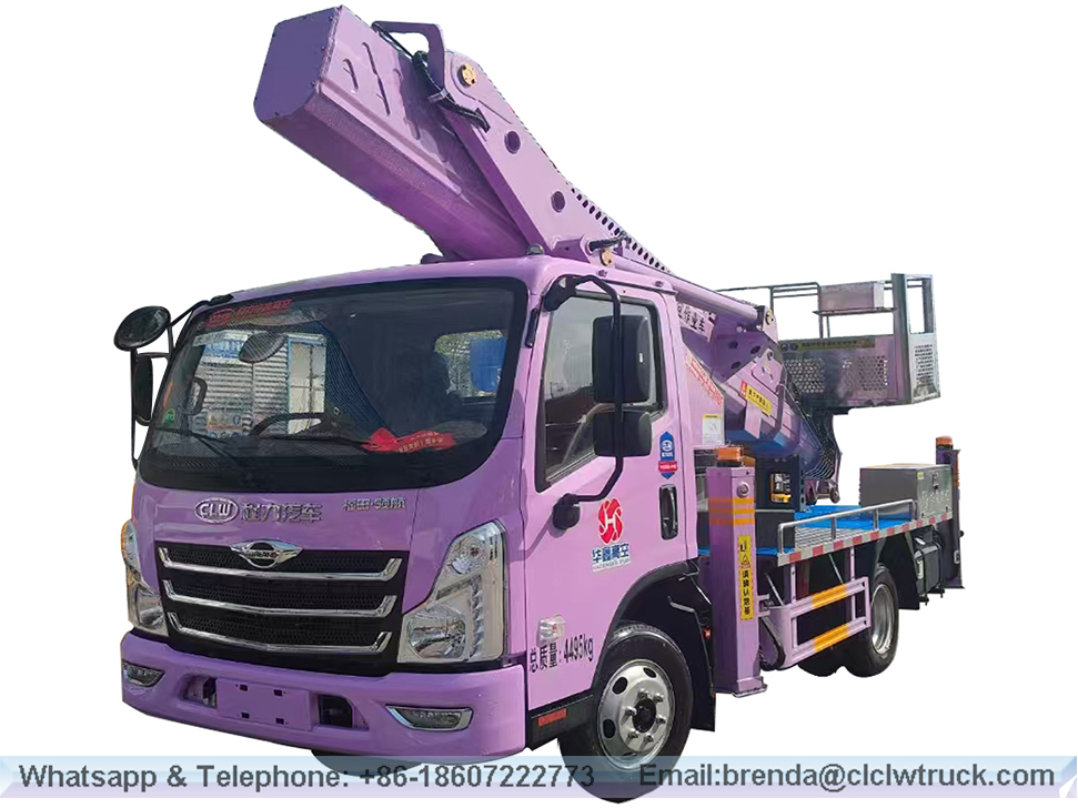 Foton 33m camión de trabajo alto en venta