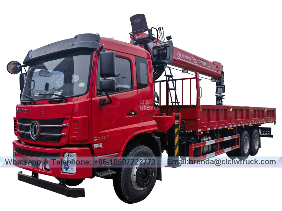 Dongfeng de 12 toneladas con grúa