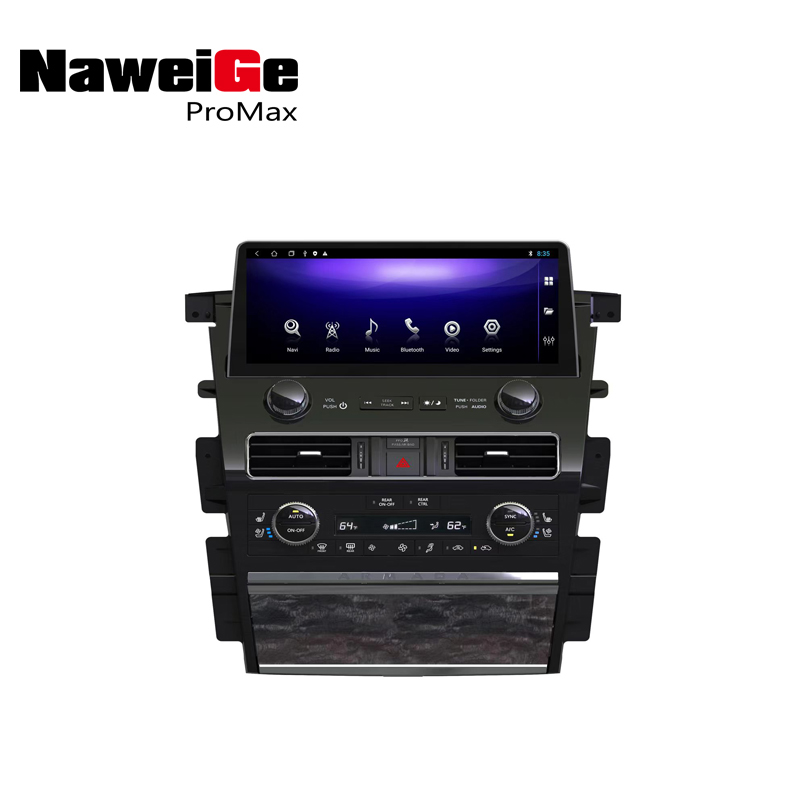 NaweiGe 12,3-дюймовое головное устройство Android для Nissan Patrol Y62 Armada/Infiniti QX80 QX56 2010-2022 Автомобильный DVD Мультимедийная система Автомобильный DVD поставщик Китай