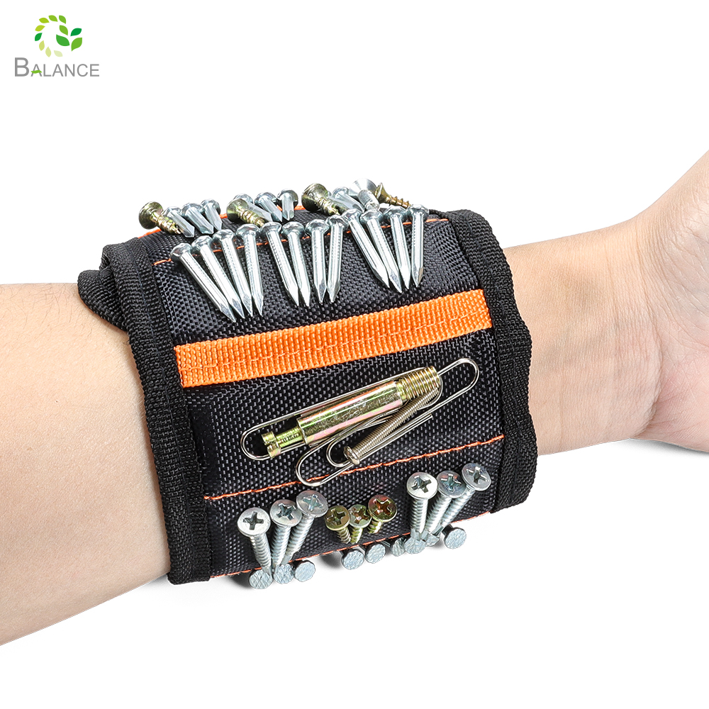 China Tool Belt Magnetic Wristband for Holding Screws Nails Factory supplier