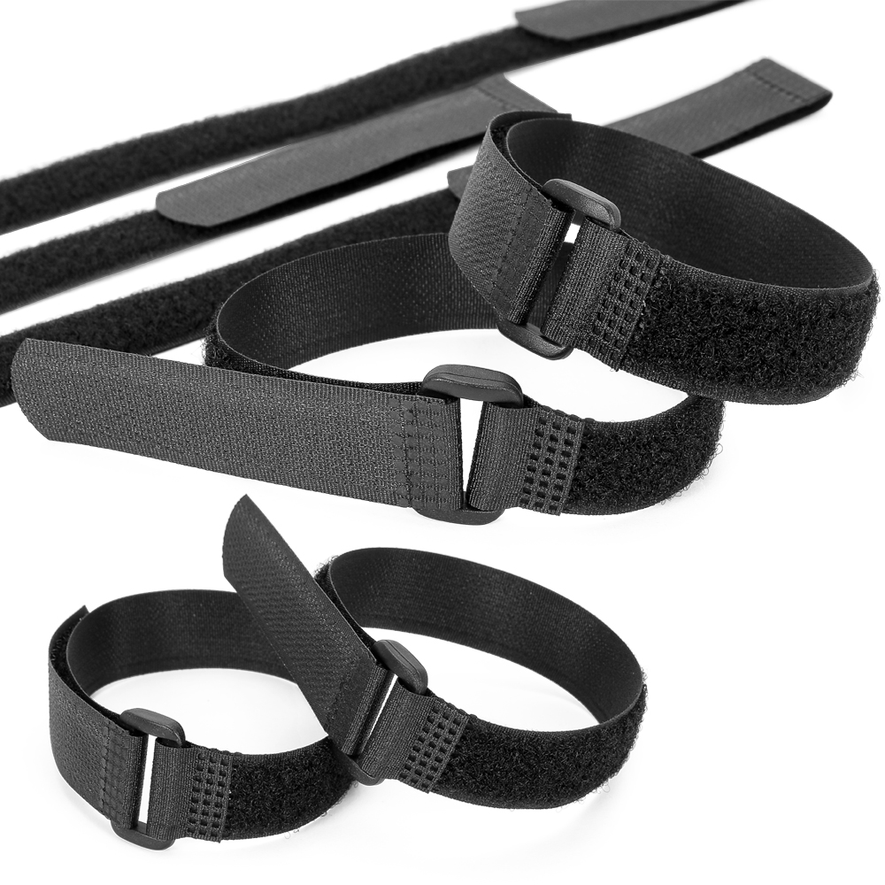 Multipurpose Adjustable Hook And Loop Strap With Buckle