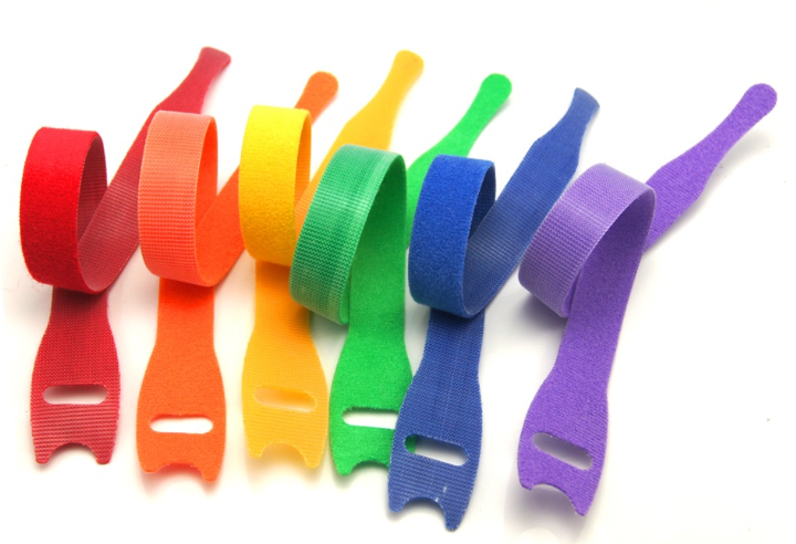 Nylon /Polyester Back to Back Cable Tie Reusable Fastening Tape