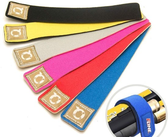 Durable Cost-effective Fishing Rod Strap Fabric Neoprene Fishing Rod Holding Tape
