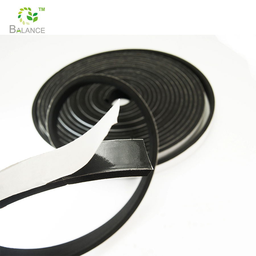 Neoprene foam rubber sheet is easy to cut and offers adhesive insulation