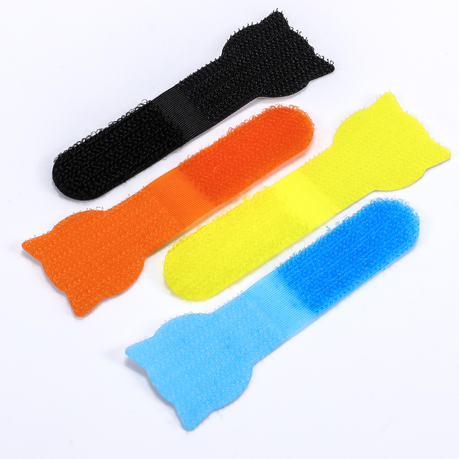 Self-Adhesive Hook & Loop Cable Clips