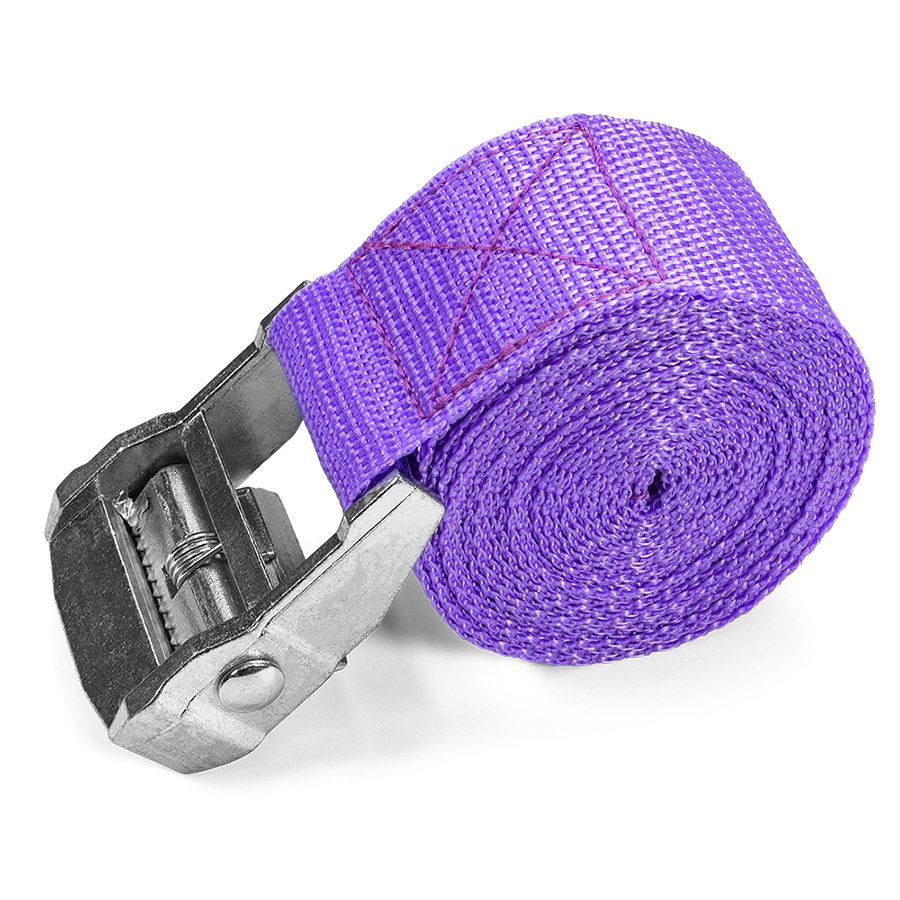 Heavy-Duty Cargo Tie-Down Straps With Metal Buckles - Durable Logistics Equipment Supplier for Transport & Trucking
