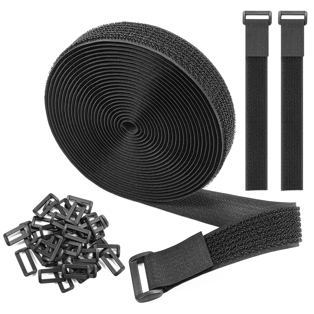 2 in 1 Hook and Loop Tape Dual Side Adhesive Industrial Craft Clothing Applications Manufacturer