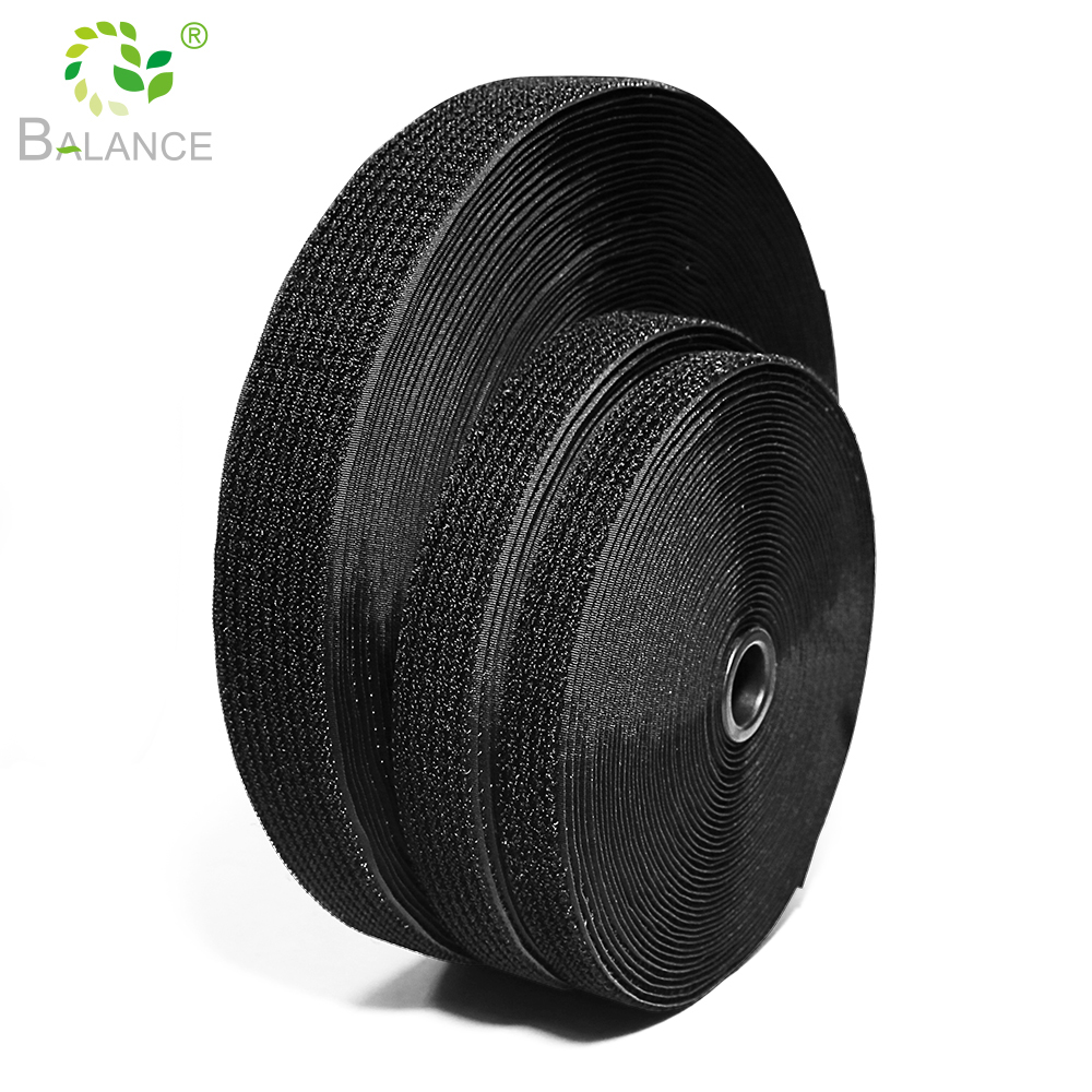 2 in 1 Hook and Loop Tape Self Adhesive Reusable Fastener Automotive DIY Fabric Industry Global Supplier