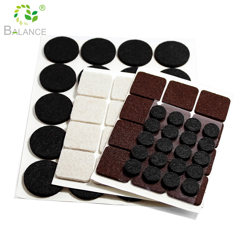 Adhesive Felt Pads Factory Supplier Removable Anti Scratch Felt Protectors Self Adhesive Backing Felt Pad