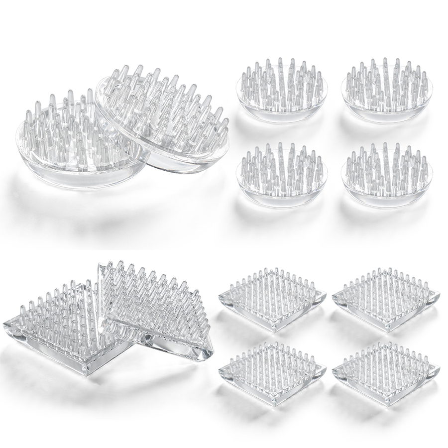 Spiked Caster Cup Multi Surface Protection Leverancier stapelbare bureaustoelstoelblokken Duurzame Castor Cup Groothandel voor commercieel gebruik