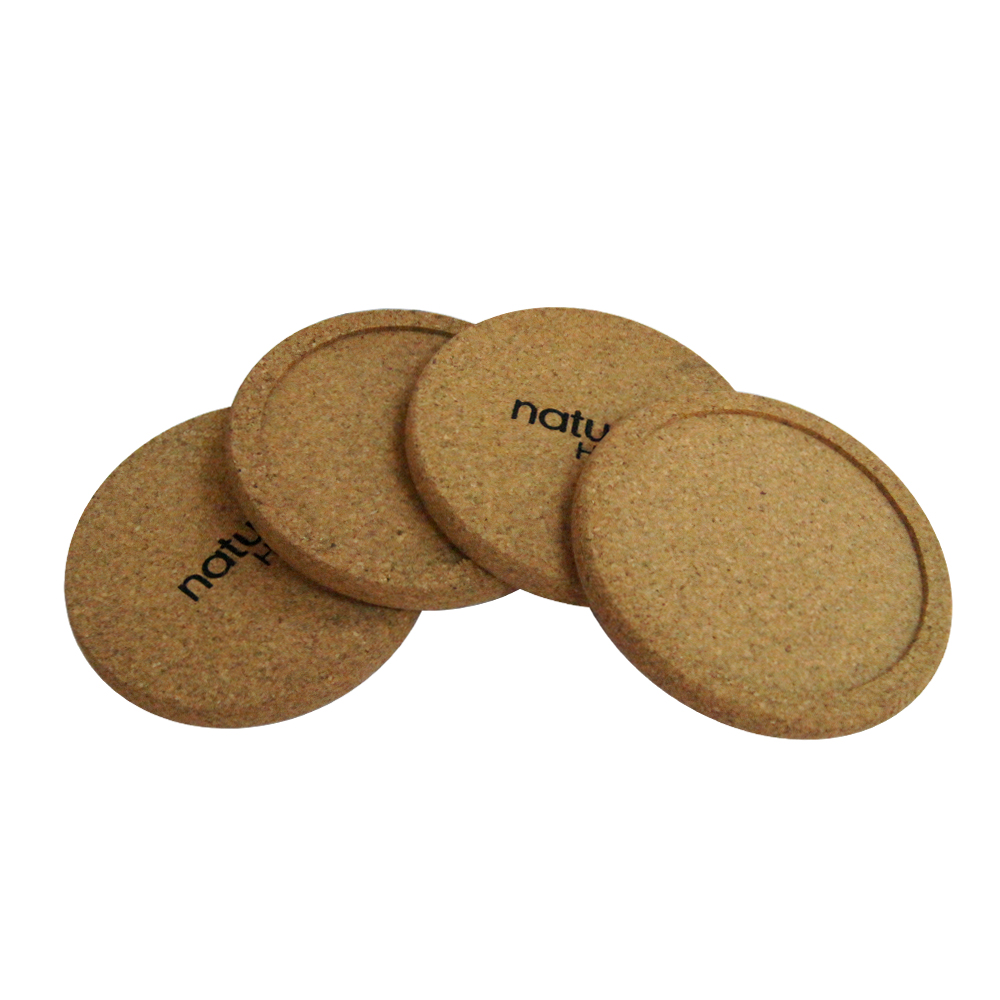 Cork Drink Coasters Beat Wood Beer Coasters al por mayor para bar Pub Decoración del hogar Direct