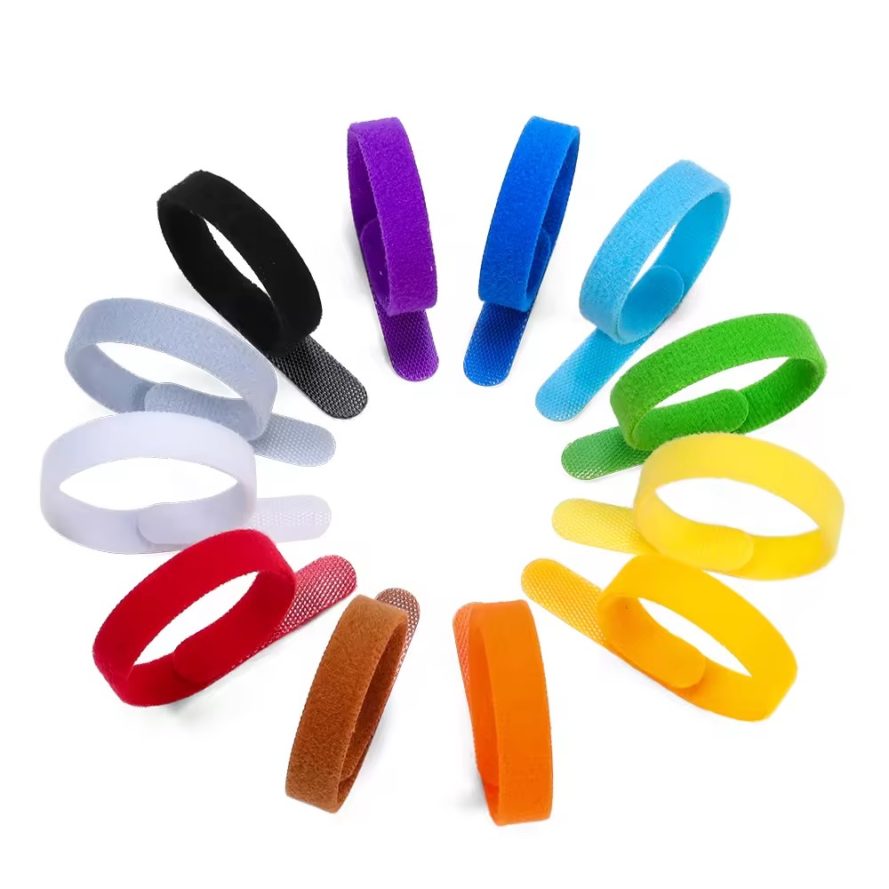 Wholesale Puppy Kitten ID Collar Bands For Breeders Customizable Pet ID Tag Collar Nylon Velcro Adjustable Reusable Dog ID Collar Bands