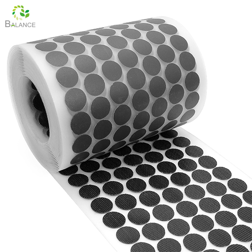 Heavy Duty Adhesive Hook and Loop Dots Manufacturer Strong Sticky Back Die Cut Fasteners for Industrial Use