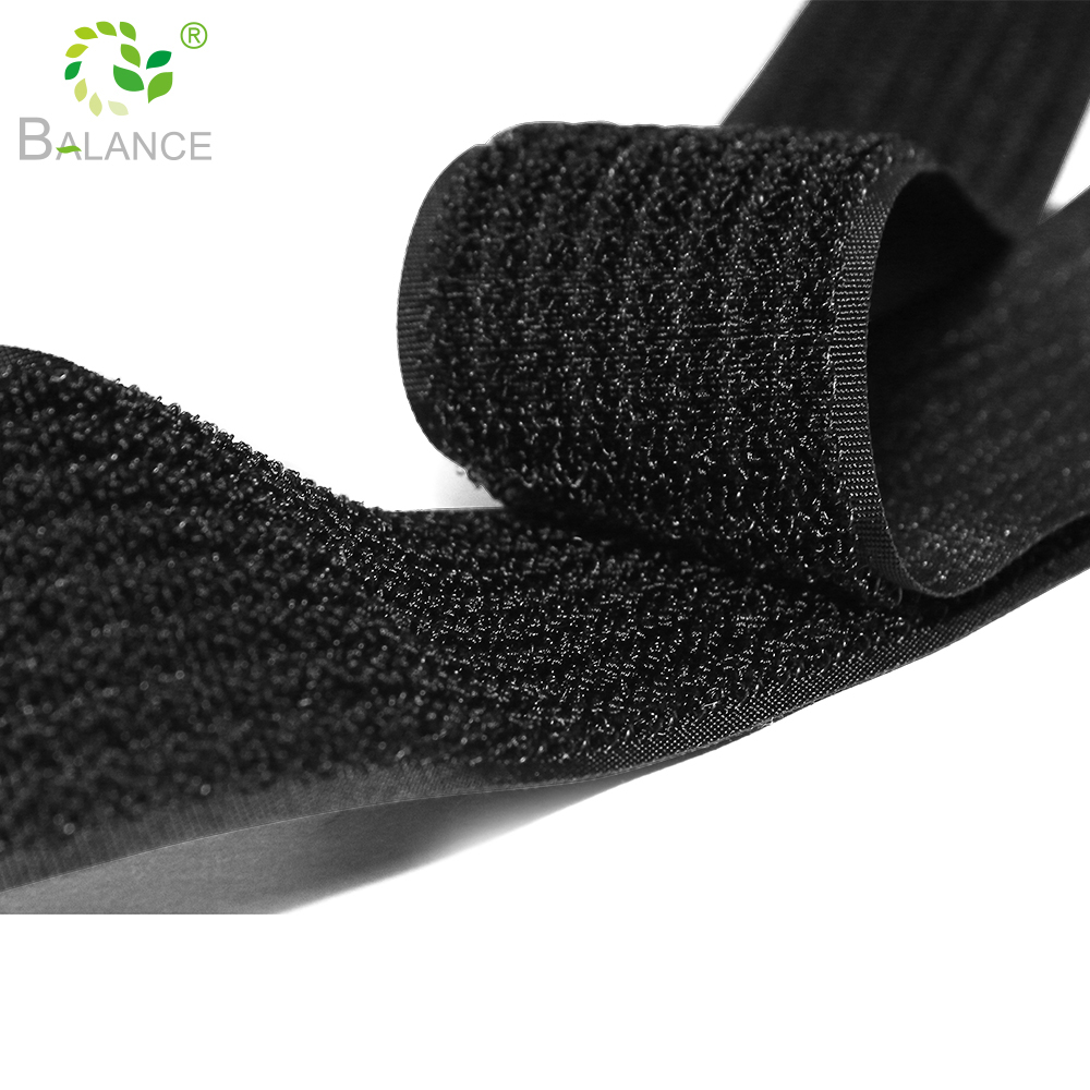 High Quality 2 in 1 Hook and Loop Tape Strap Adjustable Fastening Cinch Straps With Plastic Buckles