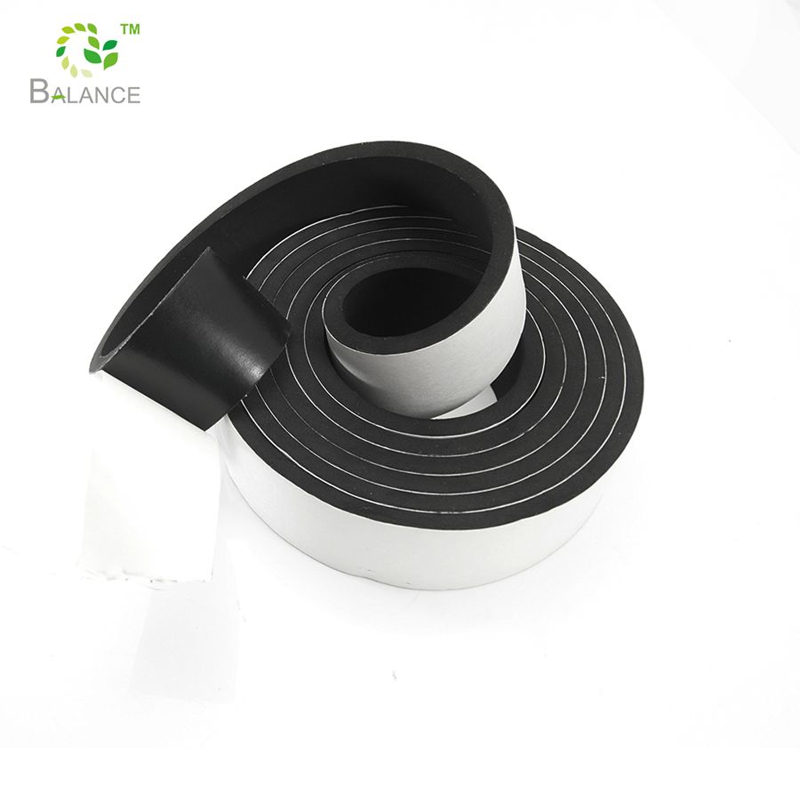 Strong Adhesive Neoprene Foam Rubber Tape Sealing Strip Supplier