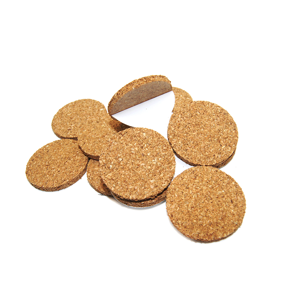 Adete de cortiça adesiva de fornecedor confiável 2 rolos de espessura de 3 mm e tiras com adesivo para trás para espaçadores de cortiça de vidro de alta qualidade