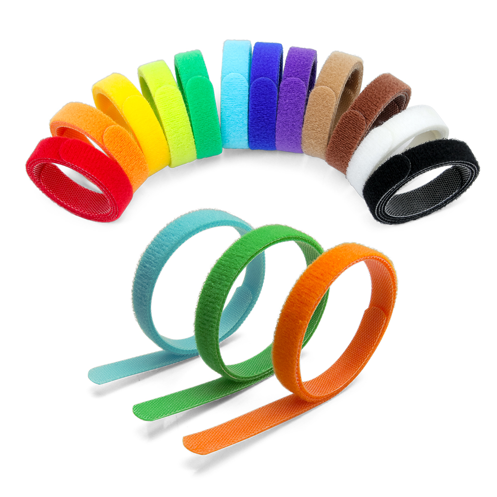 Cink per cavi nylon morbido per gancio e cavo ad anello per cucciolo all'ingrosso regolabile a band di ID cucciolo colorato