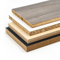 Panneau de joint de doigt en bois de pin massif, 2440x1220x18mm, panneau de joint de doigt en bois de caoutchouc pour meubles