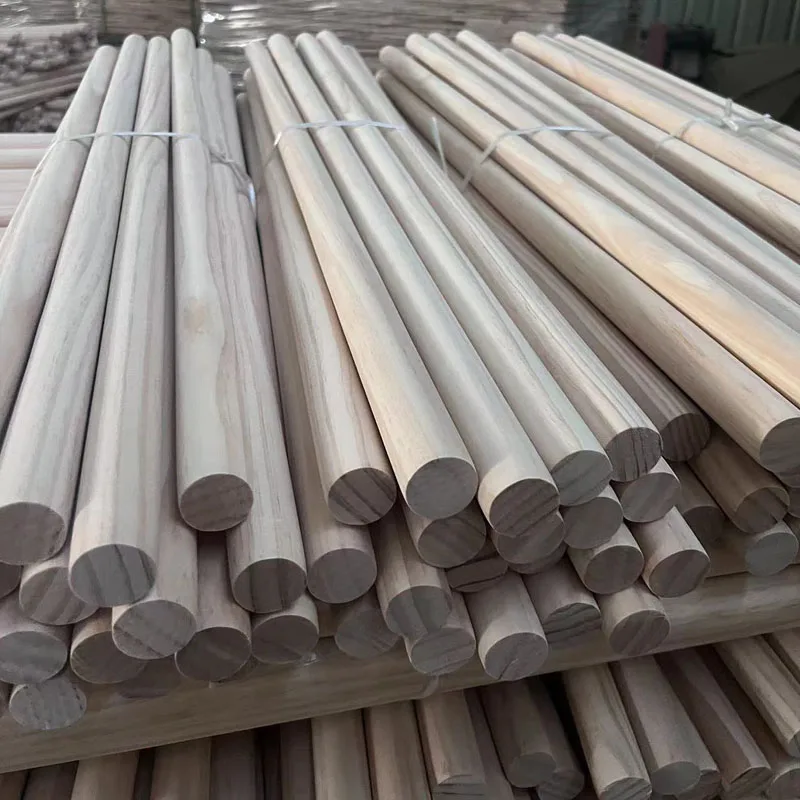 Търговия на едро с тополови кръгли пръчки за дюбели от масивна дървесина, изработка на пакети