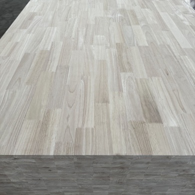 Директно снабдяване с гумево дърво от производители на Shandong Rubberwood Finger-joinked панели