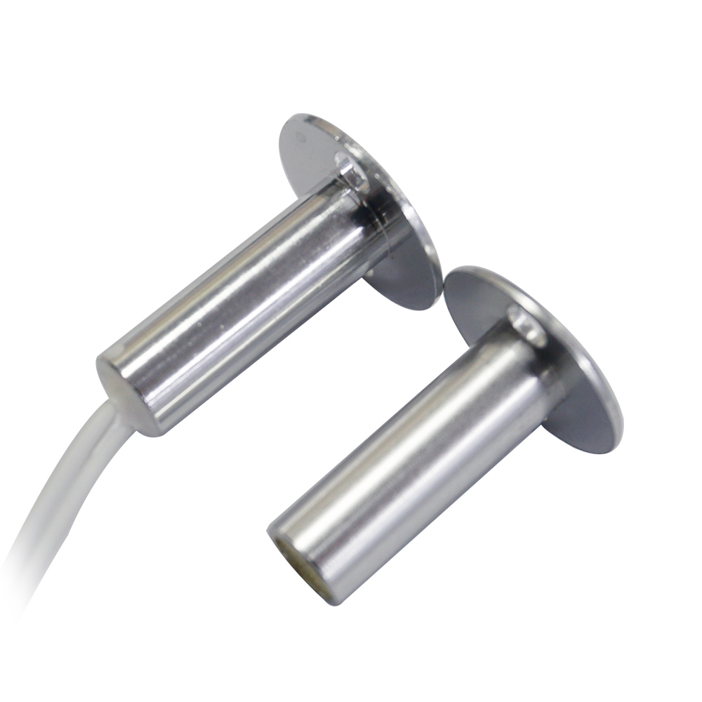 Vỏ vật liệu hợp kim-Al Cảm biến cửa từ gắn chìm Cảm biến cảnh báo công tắc tiếp điểm EB-143