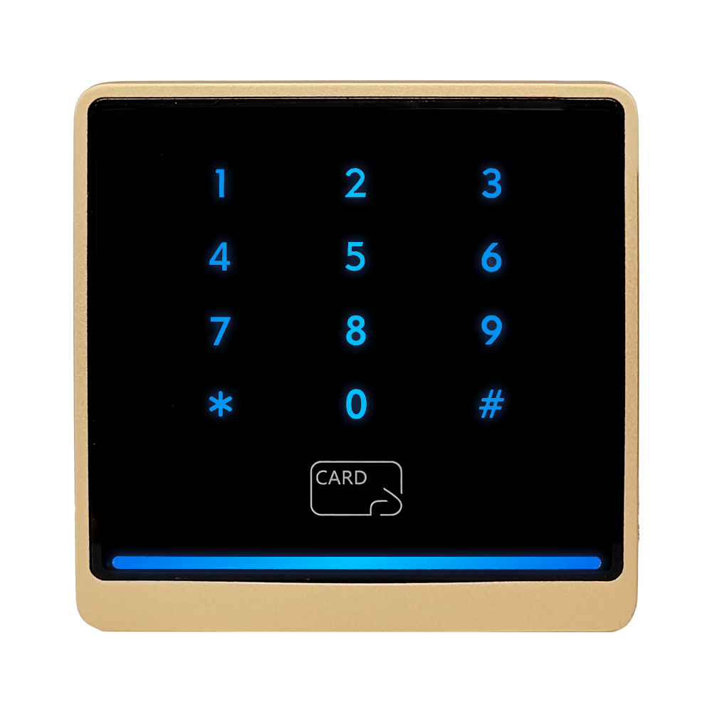 Metal Frame Dual Frequency125khz & 13.56mhz Rfid Door Access control  Card Reader