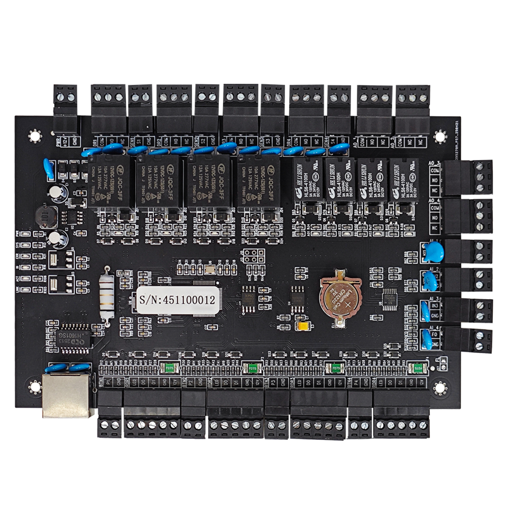 Giá bán buôn Hệ thống kiểm soát truy cập 4 cửa Bảng điều khiển mạng TCP / IP Bộ điều khiển truy cập cổng Wiegand MQ-864