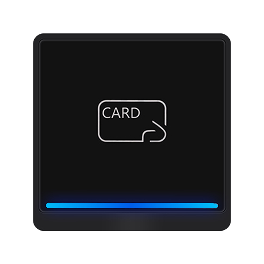 SMQT Dual Frequency 125kHz/13.56MHz RFID Card Reader with ISO 14443A/B Protocol 3-5cm Reading Distance for Access Control 