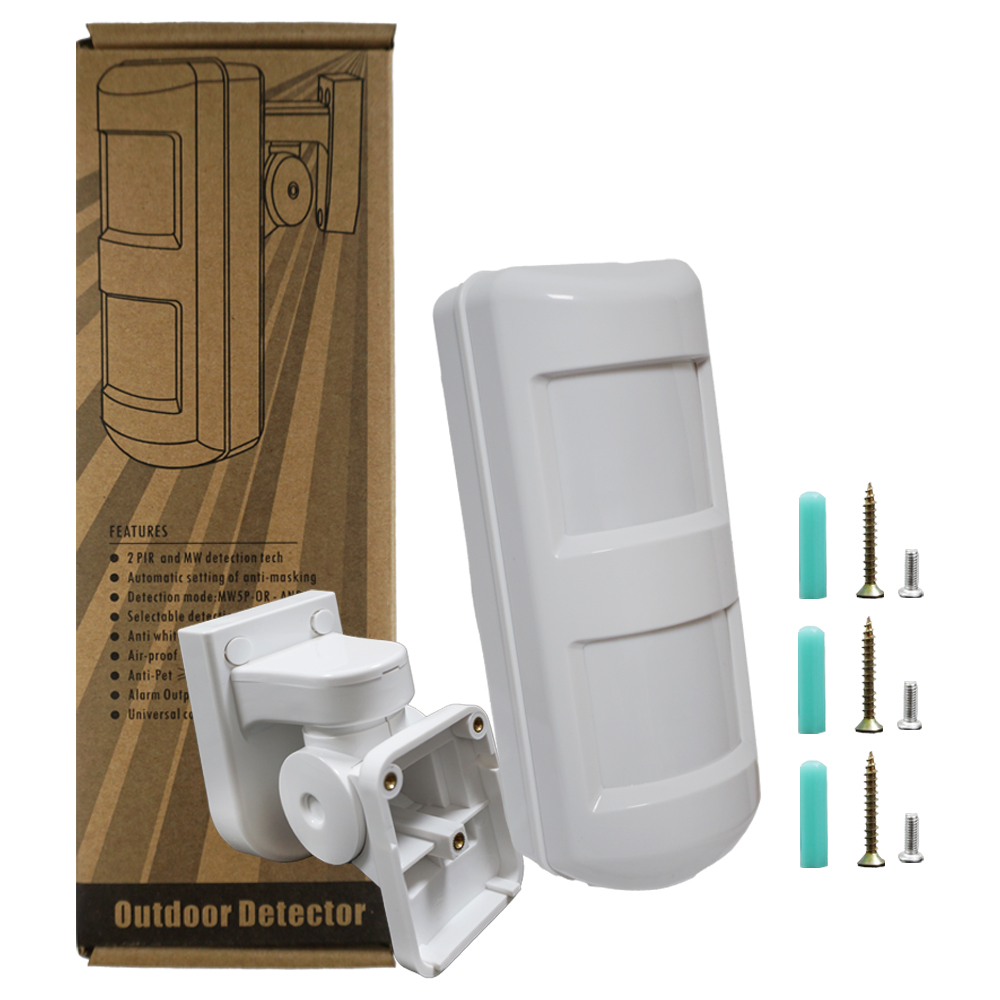 Máy dò có dây ngoài trời+Lò vi sóng  Cảm biến chuyển động Miễn dịch cho thú cưng EB-179S3