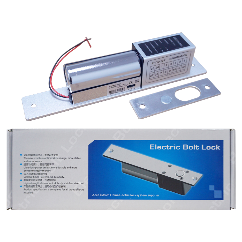 Khóa thông minh thương mại SMQT ML-311: Chốt mộng điện âm tường 12V DC để kiểm soát ra vào văn phòng & cửa kính