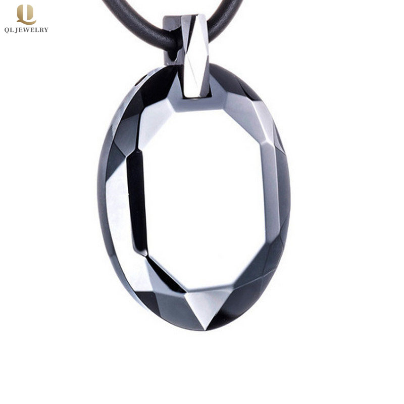 Modo da uomo di alta qualità ad alta lucidato e sfaccettato tungsteno a tungsteno pendente in carburo di tungsteno Dog Tag Cina produttore