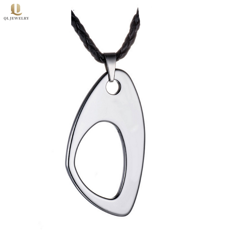 New Style Open Heart Shaped Tungsten Carbide Pendant Necklace Love Heart Tungsten Jewelry China Supplier