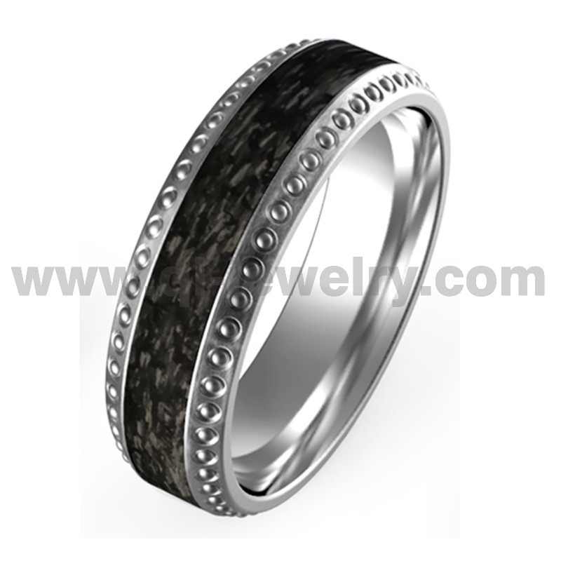 Unveiling the Exquisite Blue Titanium Ring with Black Carbon Fiber Inlay 8mm Blue Titanium and Interwoven Texture Black Carbon Fiber Ring China Manufacturer - COPY - sqekh9