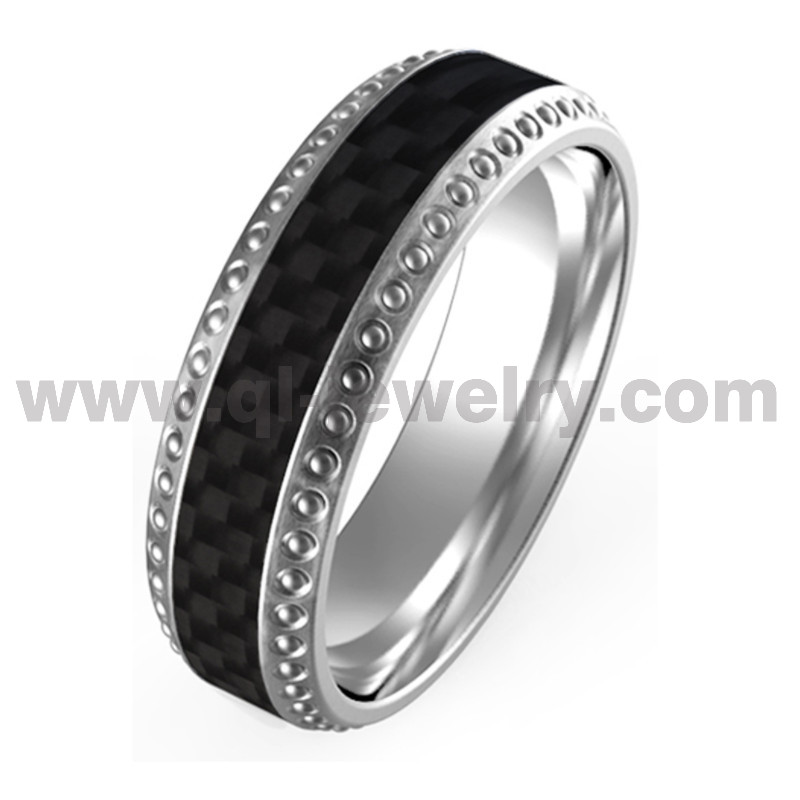 Unveiling the Exquisite Blue Titanium Ring with Black Carbon Fiber Inlay 8mm Blue Titanium and Checkered Texture Black Carbon Fiber Ring China Manufacturer - COPY - 3j6po2