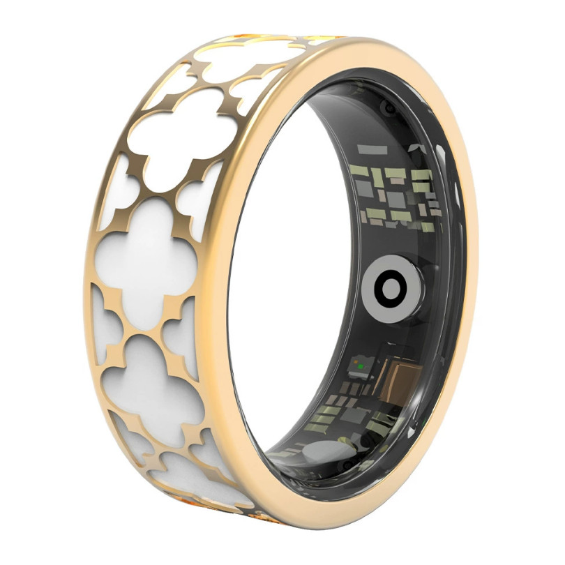 Titanio y esmalte Smart Ring Heart Heart Oxygen Sleep Sleep Paso Contador de contadores impermeables Bluetooth Ring Fabricante de China