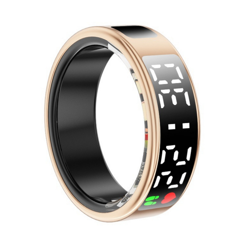 Hot Sale Blue Plating Tungsten Carbide Health Smart Ring Oem Custom White Label Heart Rate Waterproof Hot Selling Fashion Men Sports Ring China Manufacturer - COPY - aj0sw5