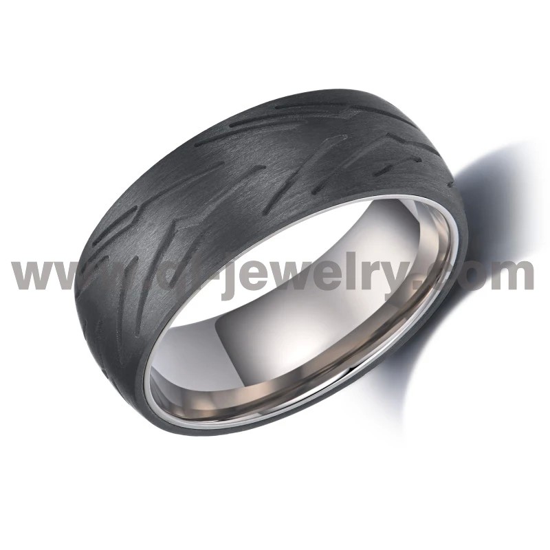 Black Tyre Wedding Bands: A Symbol of Modern Love