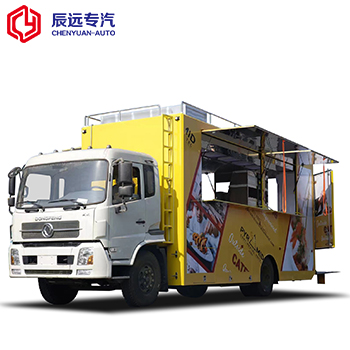 Larger of mobile food vehicles supplier with more fuction made in china