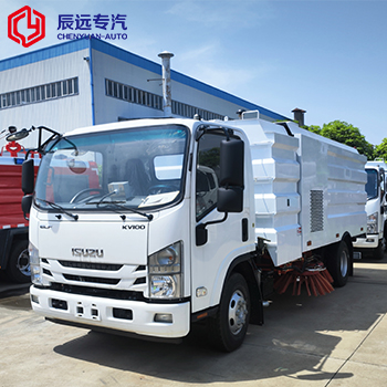 Japan brand 5cbm Sweeper Vacuum cleaner vehicle mobile Street sweeper supplier