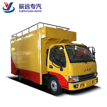 Передвижной продовольственный магазин среднего стиля, кухонный фургон, внешний производитель продовольственных грузовиков