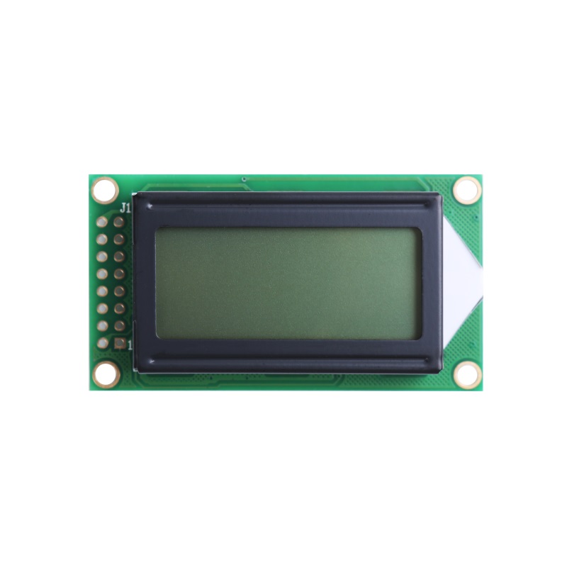 Stn Display 8x2 Module Lcd Écran Bleu Vert Pour Arduino 0802 (WC0802B1)