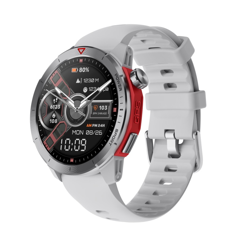 Relogio GPS Smart Watch AMOLED Display Smartwatch GPS Tracker pro outdoorové sporty (MG04)