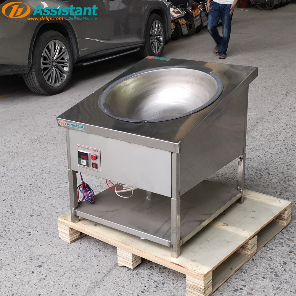 China Electric Heating Type Hand Roasting Pan With Stainless Steel Table DL-6CSTCG-60B manufacturer