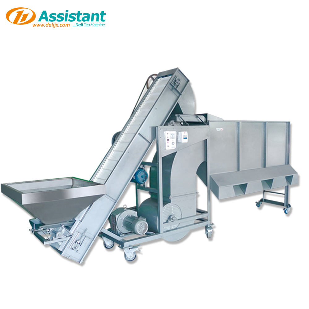 Continuous Type 4 Outlet Tea Leaf Winnowing Sorting Machine DL-6CFX-40