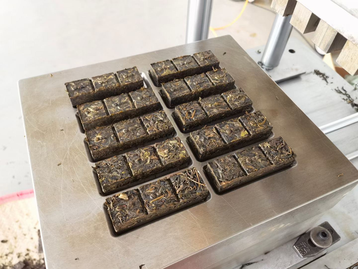 Hacer pastel de té Puer 2