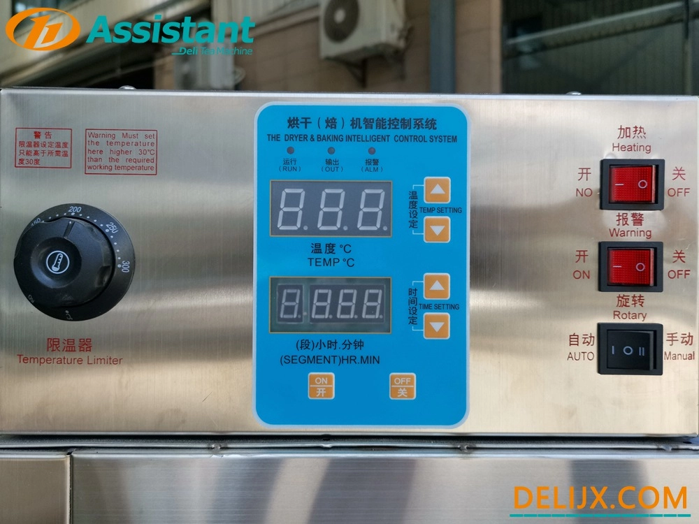 16 capas Bandejas de 90 cm Toda la máquina deshidratadora de té de acero inoxidable DL-6CHZ-9QB