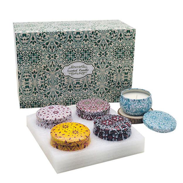 Senmasine 12 stuks kaarsen geurende luxe geschenksets aanpasbaar label aromatherapie sojawas geurkaars