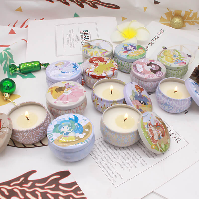 Senmasine 12шт ароматические свечи соевого воска DIY подарочные наборы роскошные индивидуальные этикетки для ароматерапии