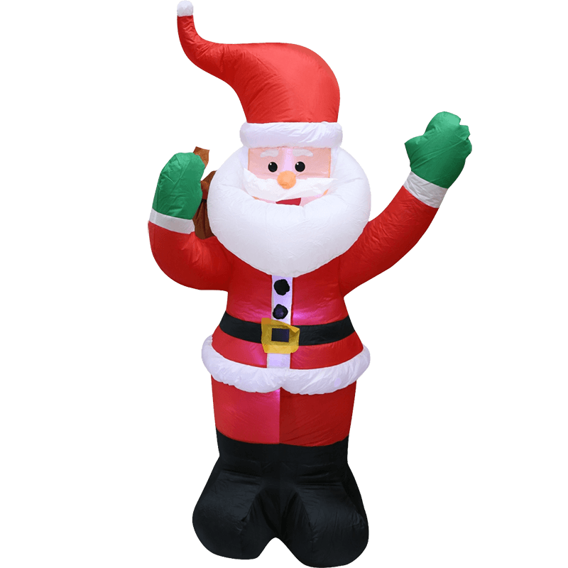 Senmasine Christmas Santa Claus Inflatable Blow Up Xmas Inflatables Decoration Holiday Winter Indoor Outdoor
